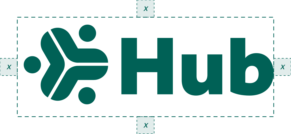 Hub clear-space diagram