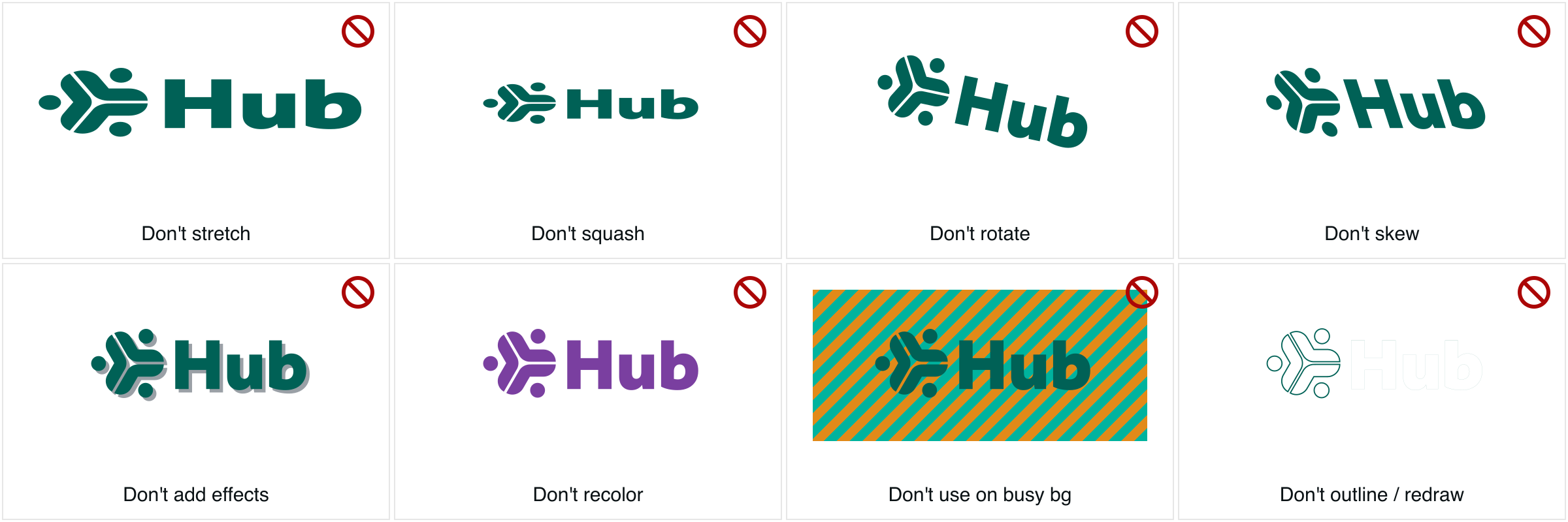 Hub misuse examples