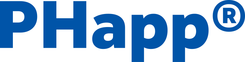 PHapp® Wordmark on light
