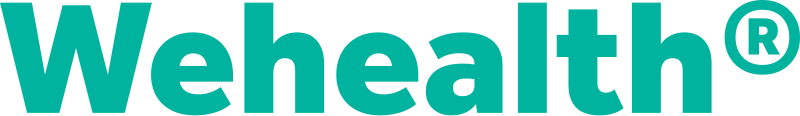 Wehealth® Wordmark on dark